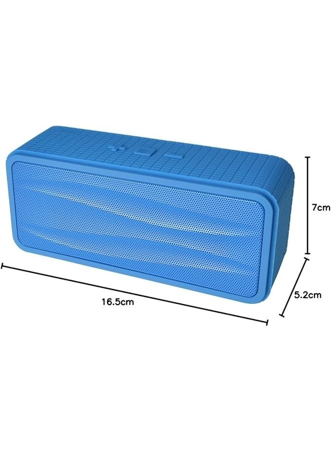 Divoom Onbeat 200 Portable Bluetooth Speaker, Wireless Stereo Sound, Rechargeable Battery, Blue - Image 3